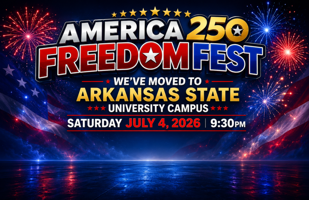 America 250 Freedom Fest moves to Arkansas State University campus